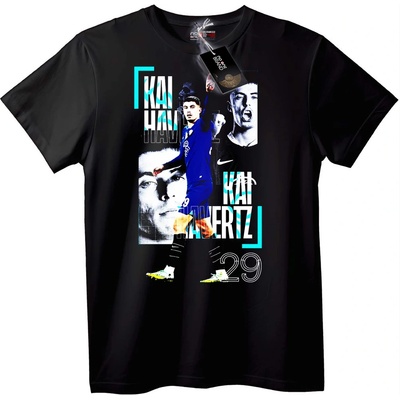 NOONEBRAND Тениска Кай Хавертц - 2XL, Black