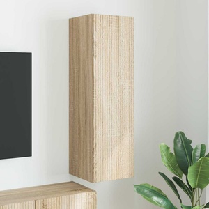 vidaXL TV стенен шкаф 30 x 31 x 100 см Сонома Инженерна дървесина (892313)