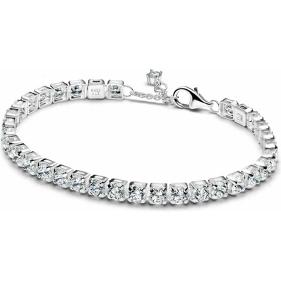 PANDORA třpytivý výrazný tenisový náramek 18 593539C01-18