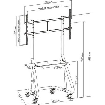 Image 1 of ErgoFount BSM-105-08FTV