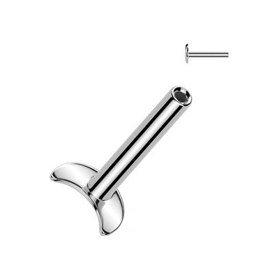 Šperky4U PUSH IN tyčka k labretě titan TIT1362-1208
