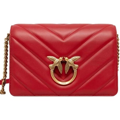 Pinko dámská kožená crossbody kabelka 100063 A136 R30Q