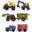 Dickie Toys Комплект колички Dickie Toys - Micro City Team, 5 броя (203742016)