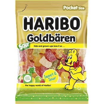 HARIBO Sour Gold Bears 80гр