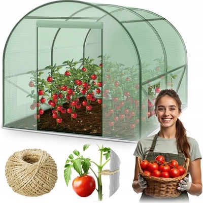 Plonos JANPOL Záhradný fóliovník 2 × 2 m 4 m² zelený