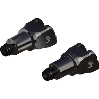 Adaptér RIZOMA pro stupačky řidiče - KTM, APRILIA , černý (2ks)