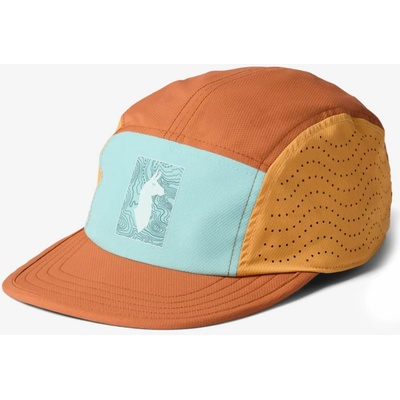 Cotopaxi Tech Plus 5-Panel tide pool and whiskey