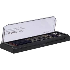 Tombow Молив MONO 100 микс 4H-6B (12) (MONO-100-AS)