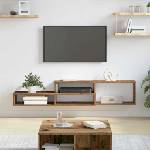 vidaXL Стойказастенентелевизор 150x25x28, 5см Инженерна дървесина (889891)