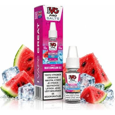 IVG Pro Salts Watermelon Ice 10 ml 10 mg