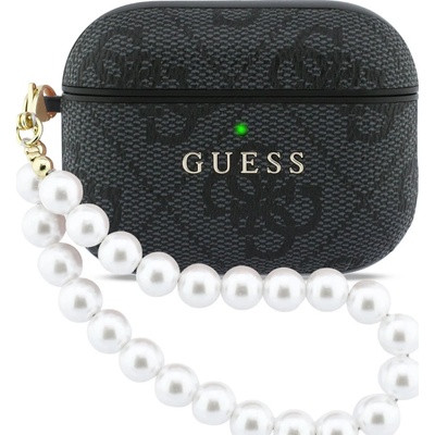 Guess PU 4G Classic Logo Pearl Strap Pouzdro pro AirPods Pro 3 Black GUAP3P4E4PSK – Zbozi.Blesk.cz