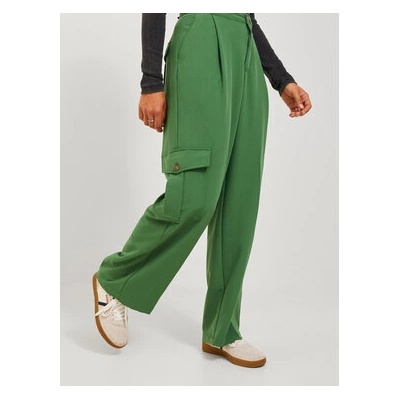 JJXX Текстилни панталони 12238354 Зелен Regular Fit (12238354)