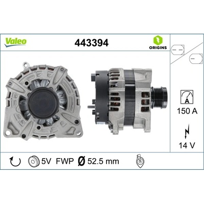 generátor VALEO 443394
