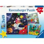 Ravensburger Puzzle Kids In Science 3x49p (12004048)