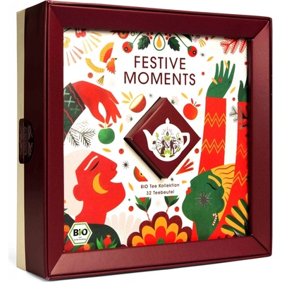 English Tea Shop Bio Festive Moments čajová kolekce 32 čajových sáčků