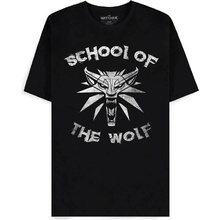 Tričko The Witcher School of the Wolf Emblem