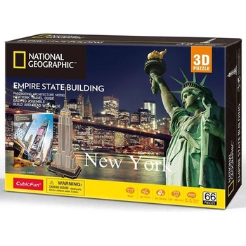 CubicFun 3D puzzle Empire State Building 66 ks
