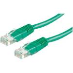 Roline 21.15. 1533 : : UTP Patch кабел, Cat. 6, 1.0 м, зелен, AWG26