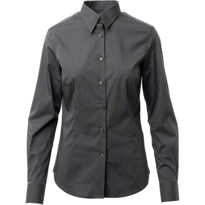 PAYPER FLORENTIA LADY S00257-P051 / Дамска риза slim fit - желязно сиво 44 (S00257P0511306744)