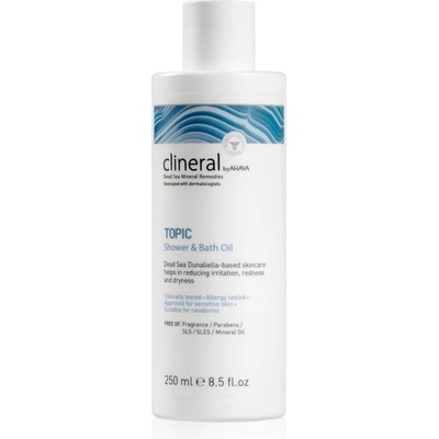Ahava Clineral Topic sprchový a koupelový olej pro atopickou pokožku 250 ml