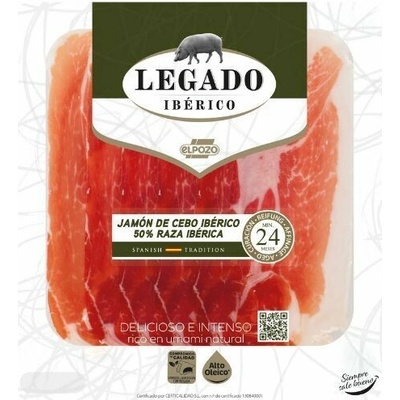 ElPozo Šunka Jamón Ibérico de Cebo plátky 60 g