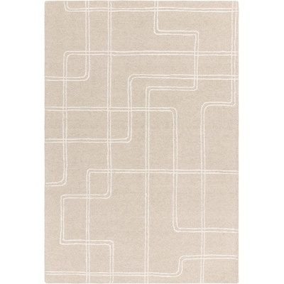 Asiatic Carpets Бежов ръчно изработен вълнен килим 160x230 cm Ada - Asiatic Carpets (ADAA160230SAND)