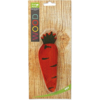 Small Animal Dřevěná mrkev 1 ks