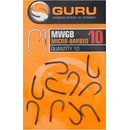GURU Háčiky s protihrotom MWG Wide Gape Hooks veľ. 10 10 ks