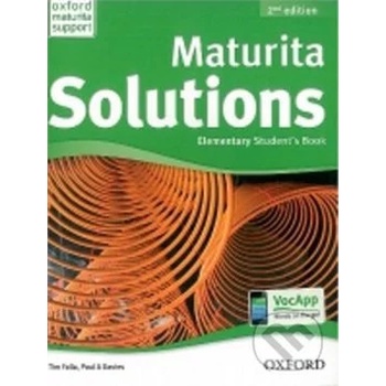 Maturita Solutions 2nd Edition Elementary Student´s Book CZ