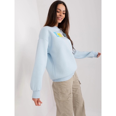 Wow Donna Sweatshirt-EM-BL-617-12.04-light blue šedá