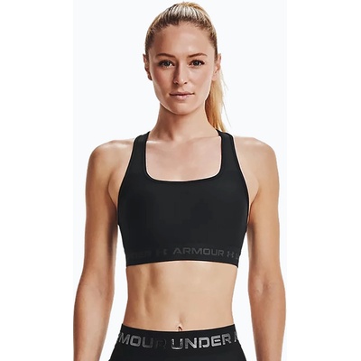 Under Armour Дамски сутиен за тренировка Crossback Mid black 1361034