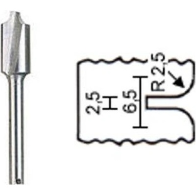 Proxxon 29034 - Rádiusová fréza R 2,5 mm HSS