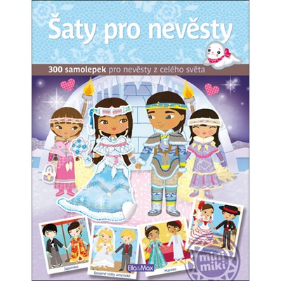 Šaty pro NEVĚSTY - kniha samolepiek