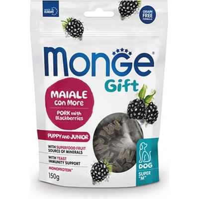 Сладки хапки Monge Gift Puppy& Junior - 0.150кг