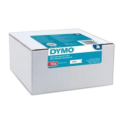 páska DYMO 45013 D1 Black On White Tape (12mm) (10ks)