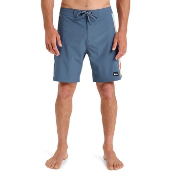 Quiksilver Бански гащета Quiksilver Surfsilk Arch 18´´ swimming shorts - Blue (Khaki Abstractom)
