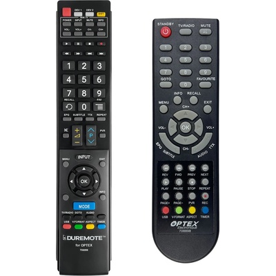 GENERAL Optex 708898 + управление на телевизор (мини телевизор) - дистанционно управление дубликат (708898 + управление на телевизор (мини телевизор))