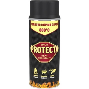 PROTECTA СПРЕЙ ТОПЛОУСТОЙЧИВ protecta 0.400л ЧЕРЕН (80-104490)