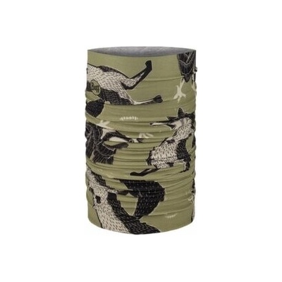 Buff COOLNET UV CHOMP RUB CHOMP KHAKI zelená
