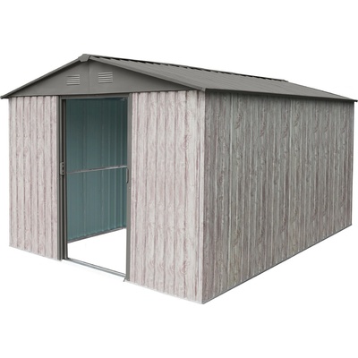 BestBerg ZDB-9SD 9 m² 279 x 324 x 211 cm biele drevo sivá