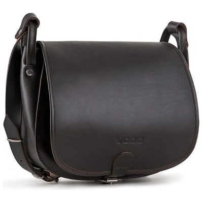 VOOC kožená crossbody kabelka Vintage P27 138 138 Hnedá