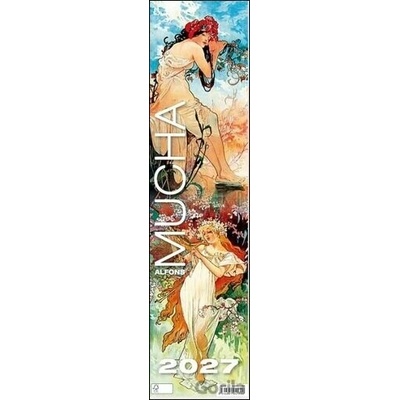 Alfons Mucha vázanka nástěnný Helma 2027