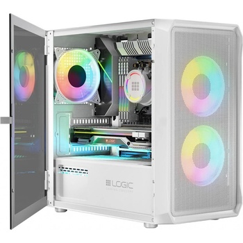 Logic PORTOS ARGB MINI USB 3.0 biela