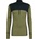 Devold Мъжко мериносово термобельо Devold Lauparen Merino 190 Zip Neck Merino base layer - Ink / Lichen / Black (015-1453-0513)