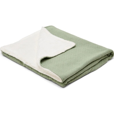 Little Dutch Deka pletená fleece Pure Sage