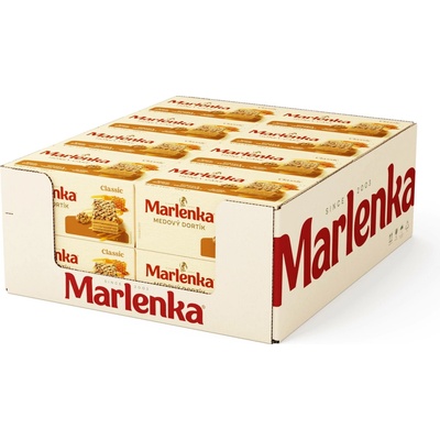 Marlenka Medový dortík s vlašskými ořechy 16 x 100 g