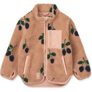 LIEWOOD Детско поларено яке LIEWOOD Kid's Nolan Pile Jacket Fleece jacket - Berry / Pale Tuscany - размер 92 (EU) (703-6690-0713)
