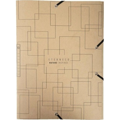 Eterneco Spisové dosky s gumičkou A4 - Geometric