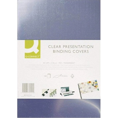 Q-Connect plastové obálky A3 PVC 200mic číre