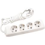 Panasonic РАЗКЛОНИТЕЛ 4 ГНЕЗДА ПАНАСОНИК wltb04412wh КАБЕЛ 1.5м БЯЛ (wltb04412wh)
